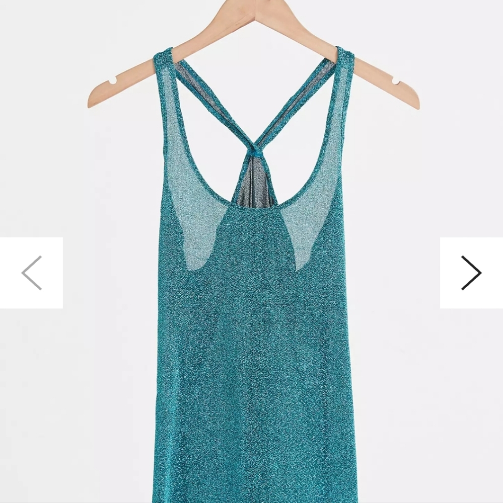 Vintage Shimmering Tank Top